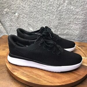 Kizik Lima Sneakers Mens 6.5 Womens 8‎ Black HandsFree Slip On Knit Shoes